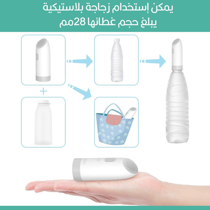 شطاف المسافر يعمل بالشحنPortable Flushing Device - Dupamine Store - 18.000