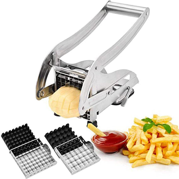 قطاعة بطاطا يدوية Potato Chipper French Fry Cutter - Dupamine Store - 8.000