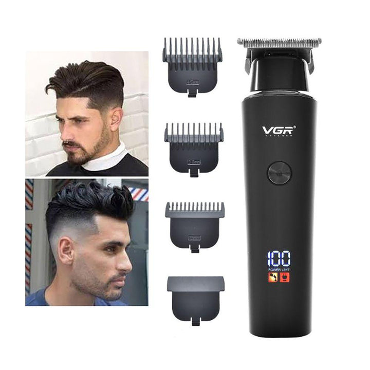 ماكينة حلاقة ديجيتال رجالي يعمل بالشحن Professional hair trimmer V-937 - Dupamine Store - 17.000