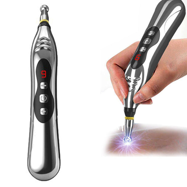 قلم المساج وتحفيز الأعصاب يعمل على الشحن Rechargeable Meridian Energy Massage Pen - Dupamine Store - 22.000