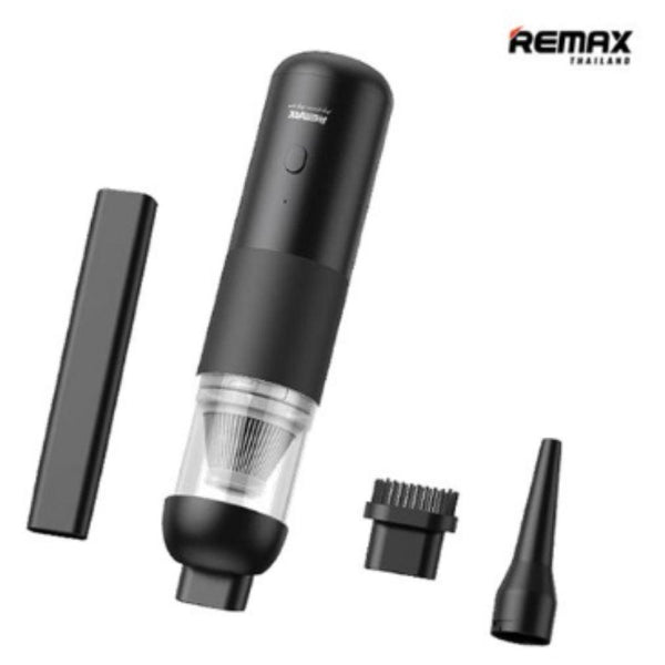 مكنسة سيارة شفط ونفخ تعمل بالشحن remax 2 in 1 Portable Car Vacuum Cleaner + Air Duster - Dupamine Store - 14.000