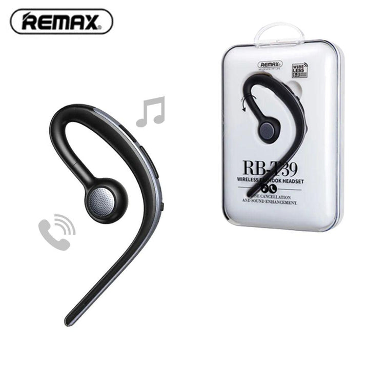 سماعة أذن فردية ريماكس REMAX RB-T39 Wireless Earhook Headset - Dupamine Store - 17.000