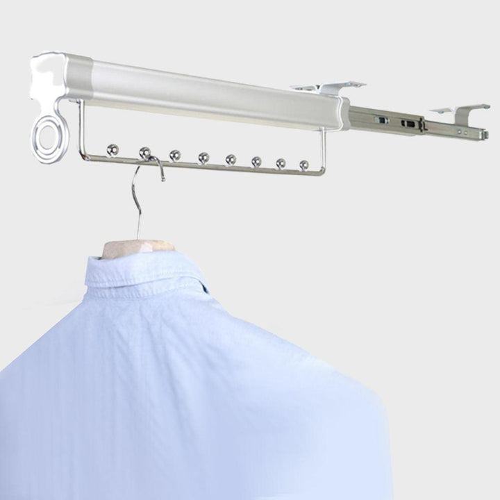 سكة معدنية لتعليق ملابس قابلة للسحب Retractable metal clothes hanger - Dupamine Store - 12.000