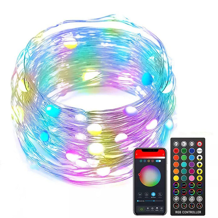 شريط ليد إضاءة RGB مزود بتطبيق LED Fairy Light User Manual - Dupamine Store - 12.000