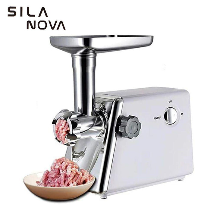 مفرمة لحمة الكهربائية المنزلية SILANOVA Meat Grinder Electric MGD-12 - Dupamine Store - 45.000