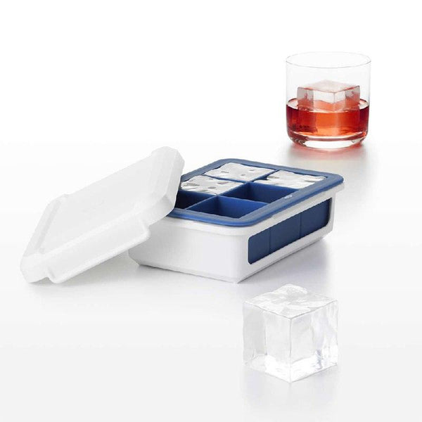 علبة مكعبات ثلج سيليكون حجم كبير Silicon Large Ice Cube Tray - Dupamine Store - 3.000