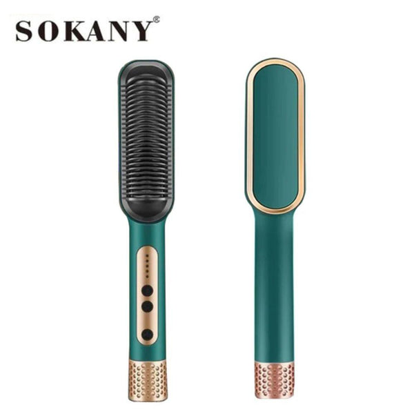 فرشاة لفرد الشعر الكهربائية Sokany Hair Straightener SK-1008 - Dupamine Store - 15.000