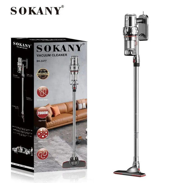 مكنسة تعمل بالشحن sokany sk-3377 vacuum cleaner - Dupamine Store - 82.000