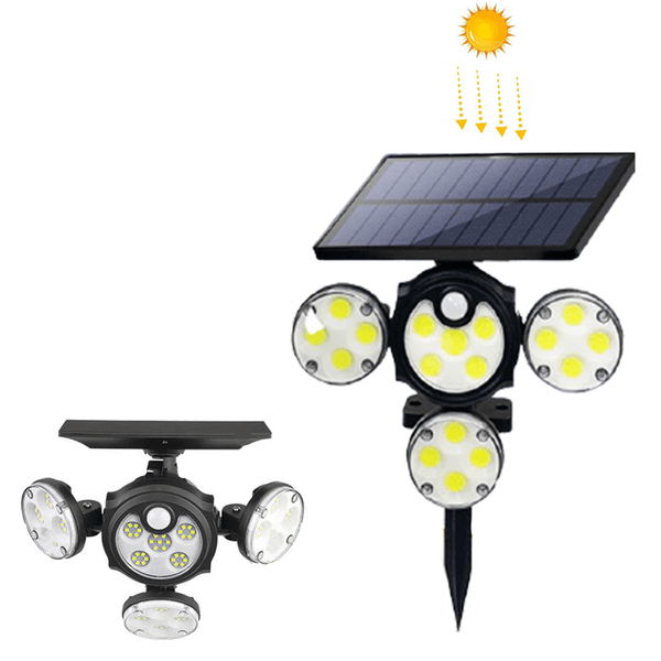 كشاف مستشعر الحركة يـعمل بالطاقة الشمسية solar induction lamp sh-1228b 102 cOB - Dupamine Store - 20.000