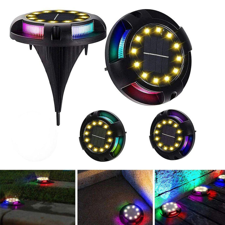 زينة حدائق إضاءة شمسية أرضية SOLAR OUTDOOR BURID LIGHTS - Dupamine Store - 6.000