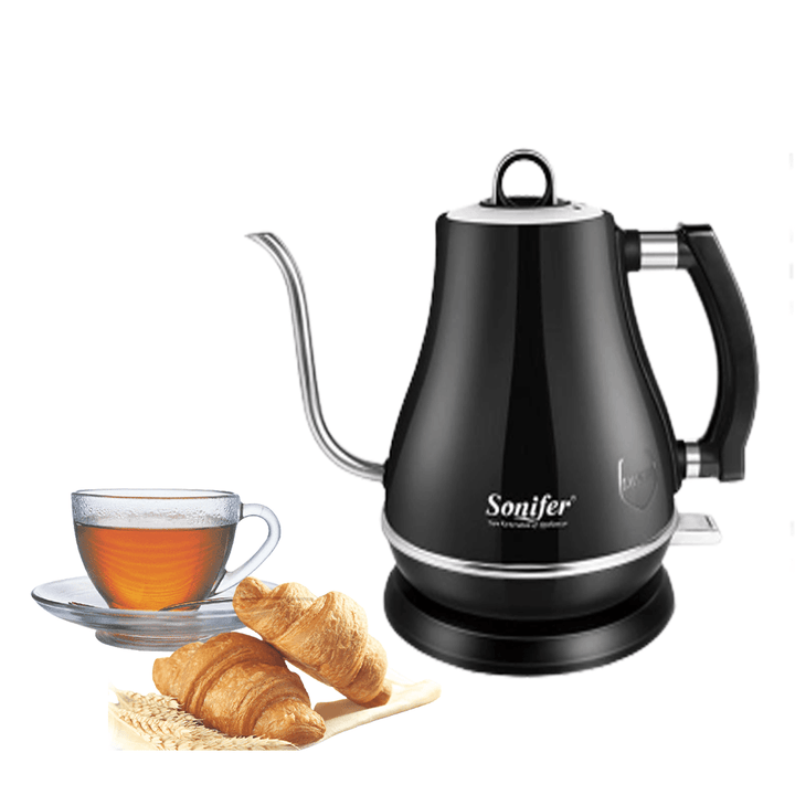 سخان ماء على شكل إبريق Sonifer electric kettle golden mate of tea and coffe - Dupamine Store - 23.000