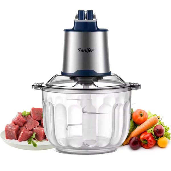 مفرمة خضار ولحوم الكهربائية sonifer Food Chopper 4 L sf-8123 - Dupamine Store - 18.000