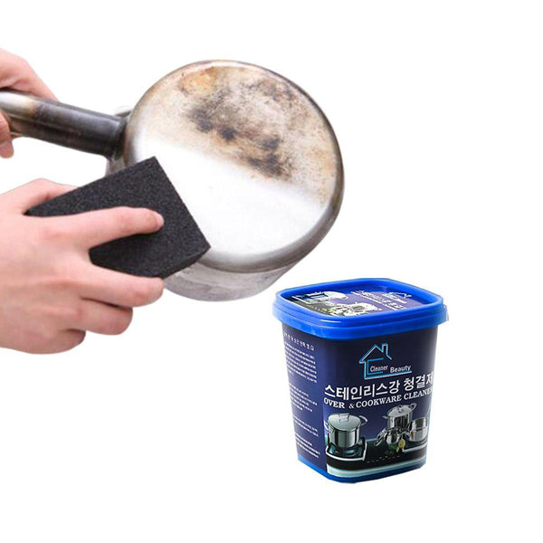 معجون لتنظيف الستانليس المنزلي Stainless steel household cleaning paste - Dupamine Store - 7.000