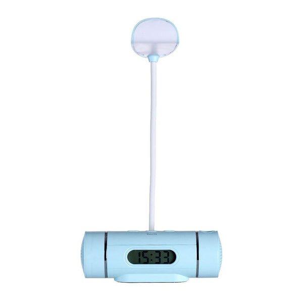 تيبل لامب وساعة منبه وسبيكر موسيقى ومقلمة Table lamp, alarm clock, bluetooth headset and pencil case - Dupamine Store - 4.000