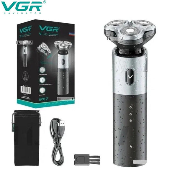 ماكينة حلاقة بثلاثة رؤوس Three-head shaver V-343 - Dupamine Store - 18.000