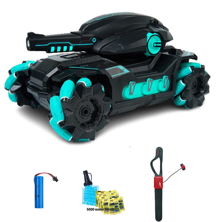 لعبة الدبابة المدرعة بإطلاق رصاص Toy Armored Tank Induction Shooting Water Bomb Car Soft Bullet - Dupamine Store - 29.000