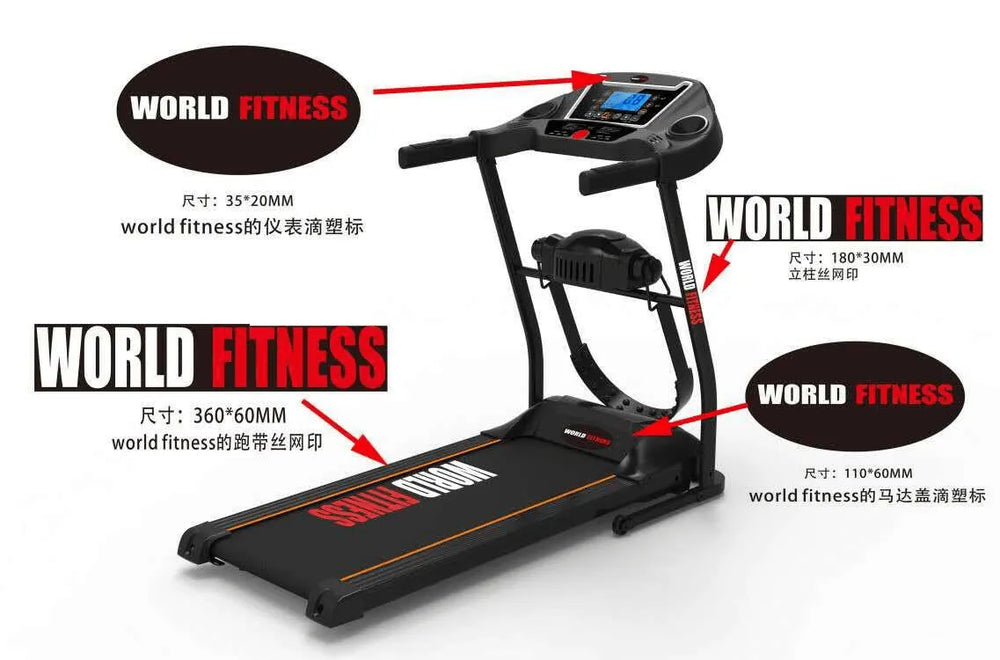 Fitness world treadmill price list sale