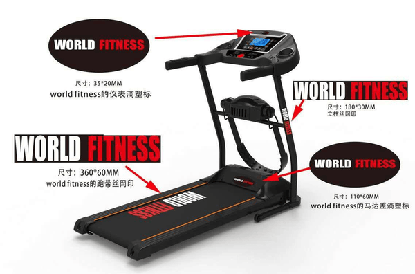 treadmill world fitness - Dupamine Store - 250.000