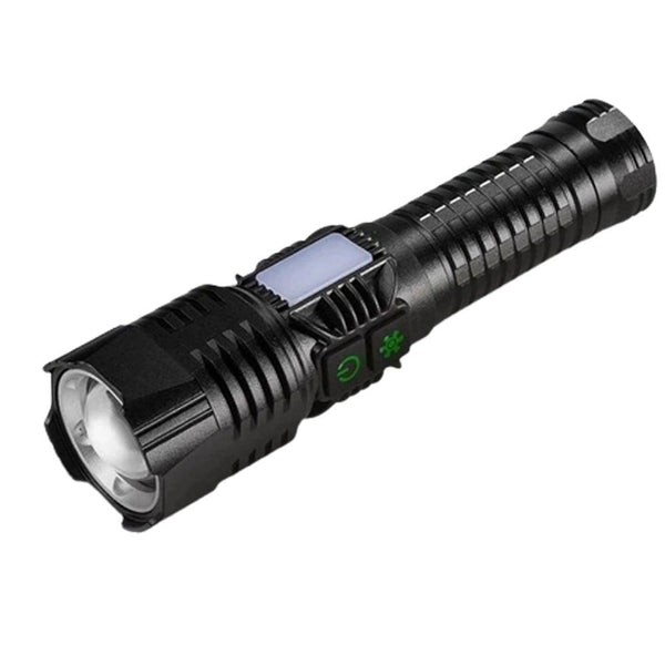 كشاف لوكس بعيد المدى يعمل بالشحن Ultra flashlight p100 led - Dupamine Store - 18.000