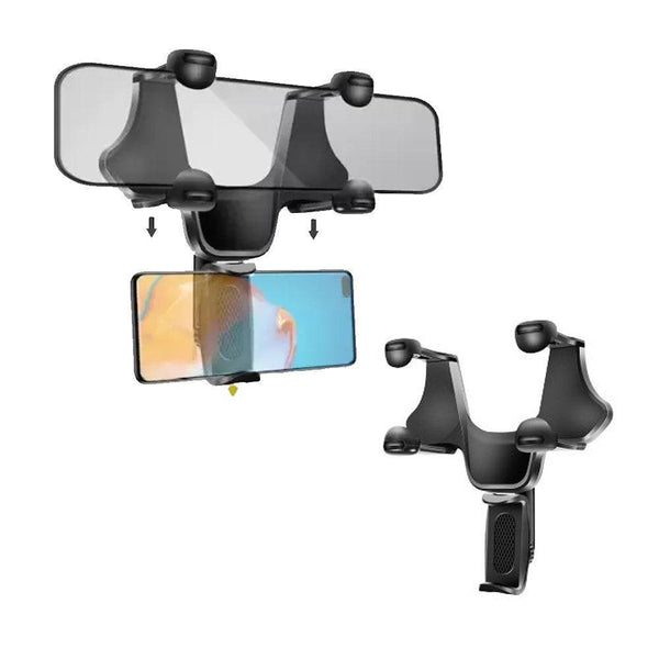 ستاند هاتف يعلق على مرآة السيارة universal car rear view mirror mount - Dupamine Store - 4.000