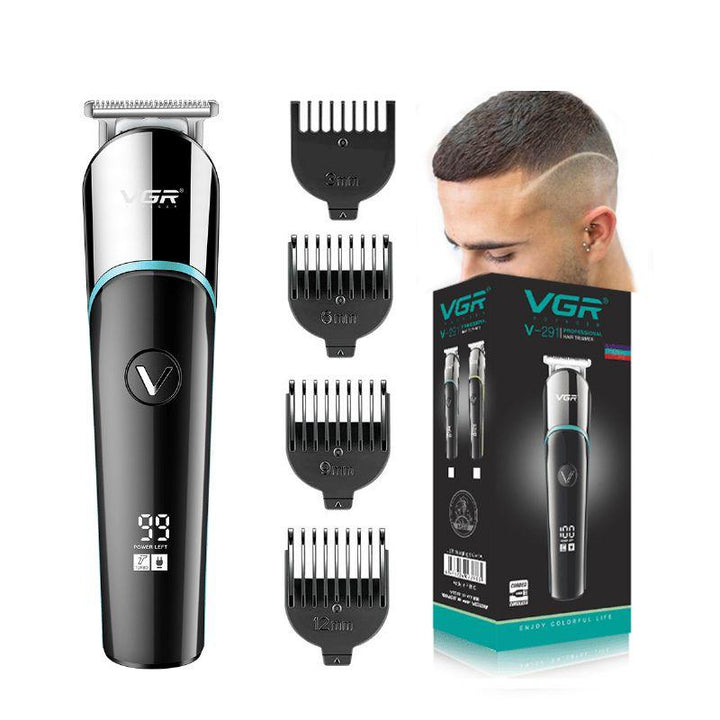 ماكينة حلاقة الشعر رجالي تعمل بالشحن VGR-291 Professional turbo function beard/ hair trimmer - Dupamine Store - 14.000