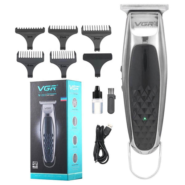 ماكينة حلاقة وتحديد الشعر تعمل على الشحن وعلى الكهرباء VGR V-093 Professional Hair Trimme - Dupamine Store - 12.000