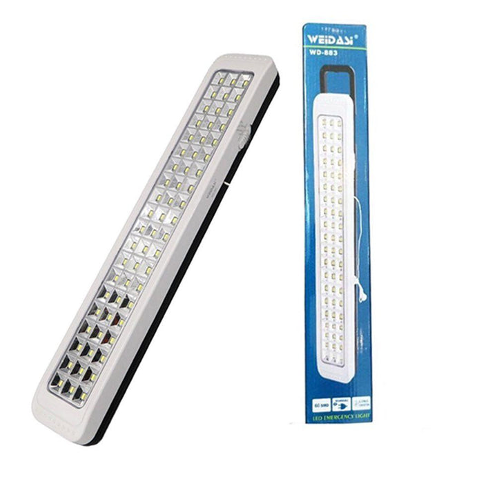 مصباح طوارئ يعمل بالشحن WEIDASI WD-883 RECHARGEABLE EMERGENCY LIGHT - Dupamine Store - 15.000